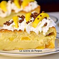 recette Gâteau Magique aux pêches