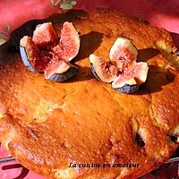 recette Gâteau yaourt aux figues