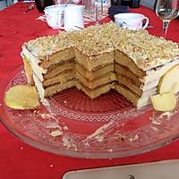 recette Layer cake aux pommes