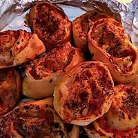 recette pizza rolls jambon chorizo