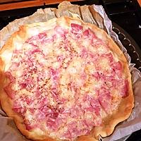 recette pizza jambon fromage de mon petit garçon !