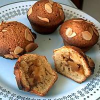 recette MUFFINS AMANDINE AUX POMMES-CANNELLE