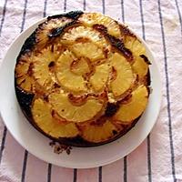 recette gâteau au yaourt renversé à l'ananas