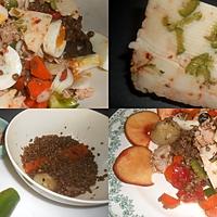 recette SALADE DE LENTILLES A LA MEDITERRANEENNE