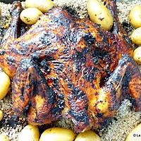 recette Poulet au paprika fumé cuit sur sel de mer