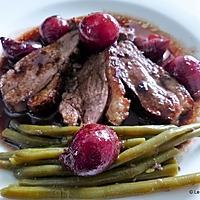 recette Magret de canard aux cerises