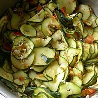 recette COURGETTES ET TOMATES