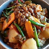 recette Couscous végétarien , recette gardée. .