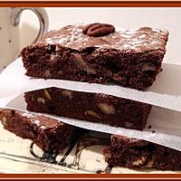 recette Brownies aux Pistaches et aux noix de Pécan