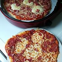 recette Pizza simple au salami