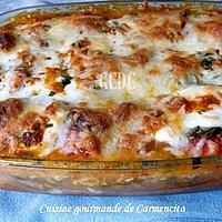 recette Gratin d'aubergine tomate roma et mozzarella