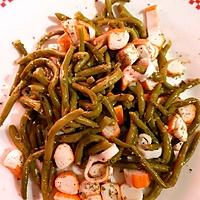 recette Salade haricots verts en mode je fais gaffe le soir