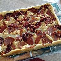 recette Quiche magique tomme et jambon fumé