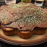 recette Gâteau aromatisé au thé vert matcha et au myrtilles