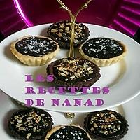 recette Tartelettes choco-coco & choco-confiture de fraises