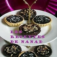 recette Tartelettes choco-coco & choco-confiture de fraises