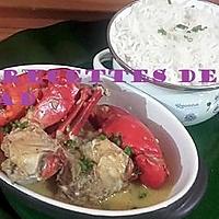 recette Crabe au coco