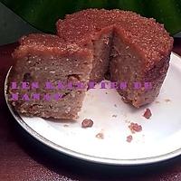 recette Pudding de pain raisins-coco-caramel (sans oeufs)