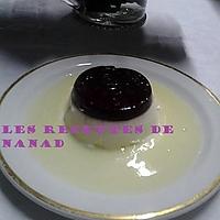 recette Panna cotta à la cerise sur crème anglaise