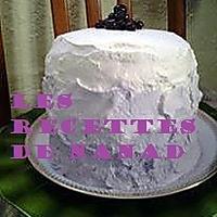 recette Layer cake aux myrtilles
