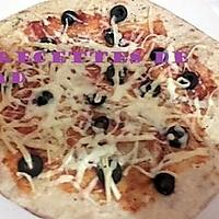 recette Tortilla-pizza