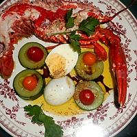 recette Homard a la vinaigrette