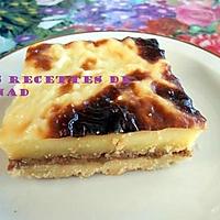 recette Tarte custard-banane