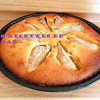 recette Amandine aux poires