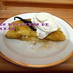 recette Bananes flambées
