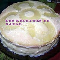 recette Gâteau au custard-ananas