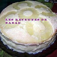 recette Gâteau au custard-ananas