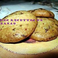 recette Biscuits au chocolat noir à l'orange
