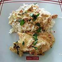 recette Poulet à la forestière