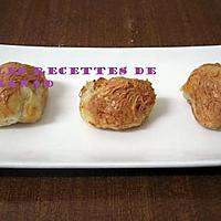 recette Bouchée feuilletée au fromage