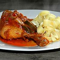 recette Les cuisses de poulet de Mamylou et ses rubans blancs