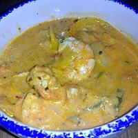 recette Moqueca de camarão (ragout crevettes au lait de coco)