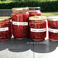 recette Confiture de figues à la noix de coco