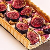 recette Tarte aux figues et aux noix