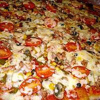 recette PATE A PIZZA  MAISON