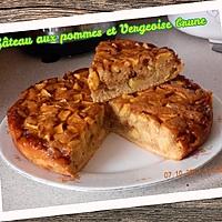 recette Gâteau aux pommes et vergeoise