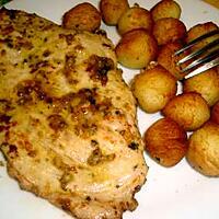 recette Escalope de dinde (  mariner sauce grec)