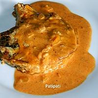 recette Côte de porc sauce au paprika-crème