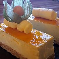 recette Bavarois croustillant  coco mangue citron