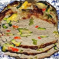 recette Pain de viande aux légumes du Sud