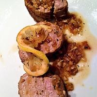 recette Filet mignon thym et citron