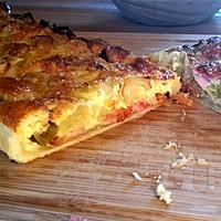 recette Quiche poireaux, jambon crème moutarde