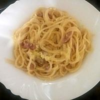 recette Spaghetti alla carbonara originale