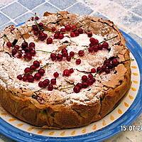 recette gâteau aux groseilles