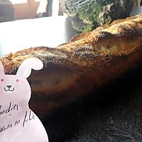 recette Baguette au citron confit et au pavot