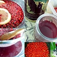 recette Sirop de groseilles rouges